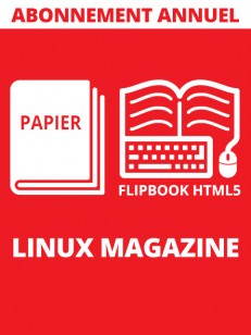 Abonnement à GNU/Linux Magazine - Edition papier + Flipbook