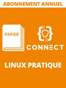 Abonnement à 6 N° Linux Pratique - Edition papier + Accès annuel à la base documentaire Linux Pratique + HS - 1 connexion