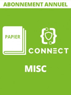Abonnement à 6 N° MISC - Edition papier + Accès annuel à la base documentaire MISC + HS - 1 connexion