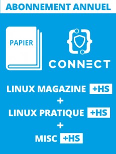 Abonnement à 6 N° GNU/Linux Magazine + 6 N° Linux Pratique + MISC + 2 N° HS - Edition papier et Accès annuel à la base documentaire de GNU/Linux Magazine + HS + Linux Pratique + HS + MISC + HS - 1 connexion 