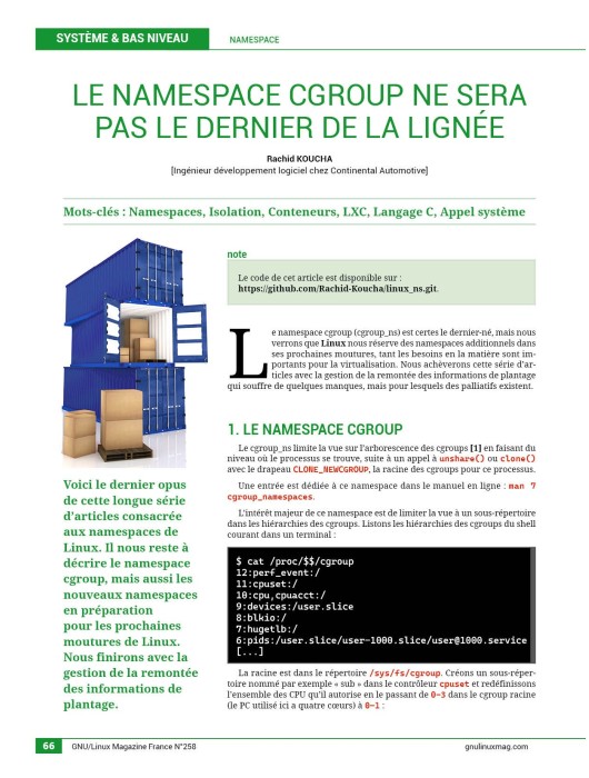 GNU/Linux Magazine 258