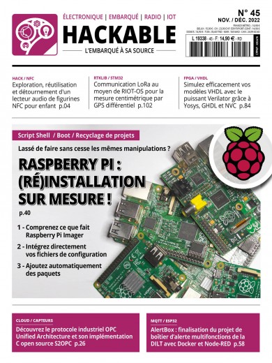 Script Shell / Boot / Recyclage de projets :   Raspberry Pi : (Ré)installation sur mesure ! Comprenez ce que fait Raspberry Pi Imager Intégrez directement vos fichiers de configuration Ajoutez automatiquement des paquets