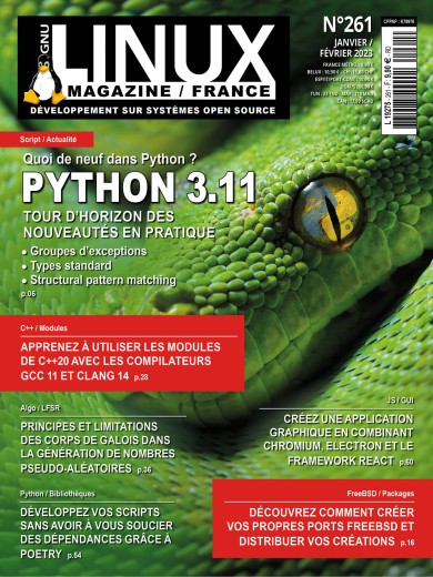 GNU/Linux Magazine 261