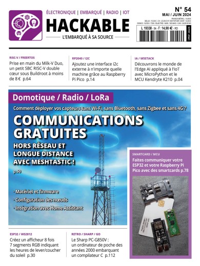 Domotique / Radio / LoRa : Communications gratuites hors réseau et longue distance avec Meshtastic !