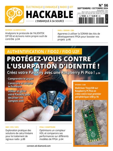 AUTHENTIFICATION / FIDO2 / FIDO U2F : Protégez-vous contre l'usurpation d'identité ! Créez votre Passkey avec une Raspberry Pi Pico ! Comprendre le jargon Construire et adapter le firmware Utiliser et gérer votre Passkey pour sécuriser vos comptes web