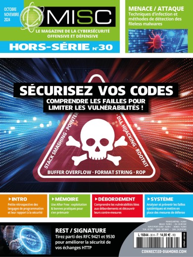 Sécurisez vos codes Comprendre les failles pour limiter les vulnérabilités !