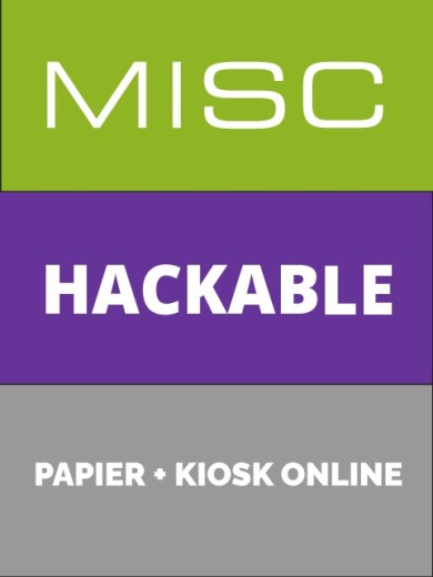 Abonnement à Hackable magazine + MISC Edition papier + Flipbook