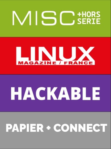 Abonnement à 6 N° LM+6 N° Hackable+6 N°MISC+3HS-Papier + Accès annuel à la base documentaire de LP+HS+Hackable+MISC+HS-1 lecteur