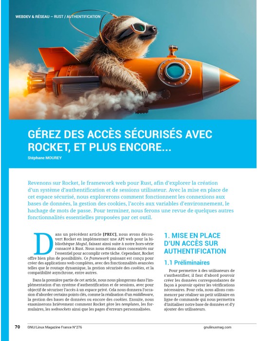 GNU/Linux Magazine 276