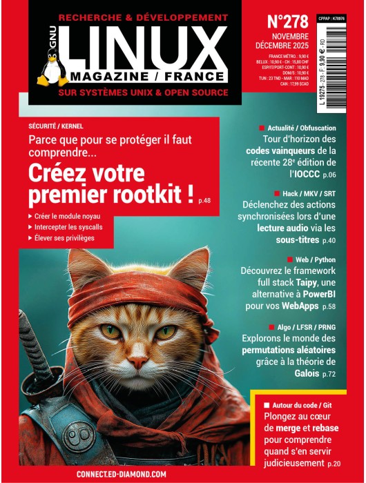 GNU/Linux Magazine 278