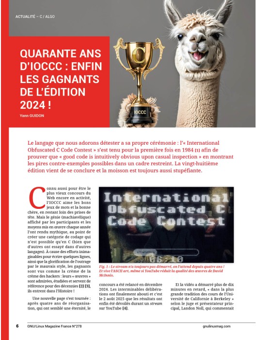 GNU/Linux Magazine 278