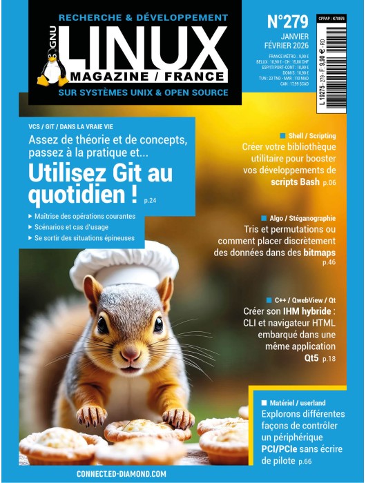 GNU/Linux Magazine 279