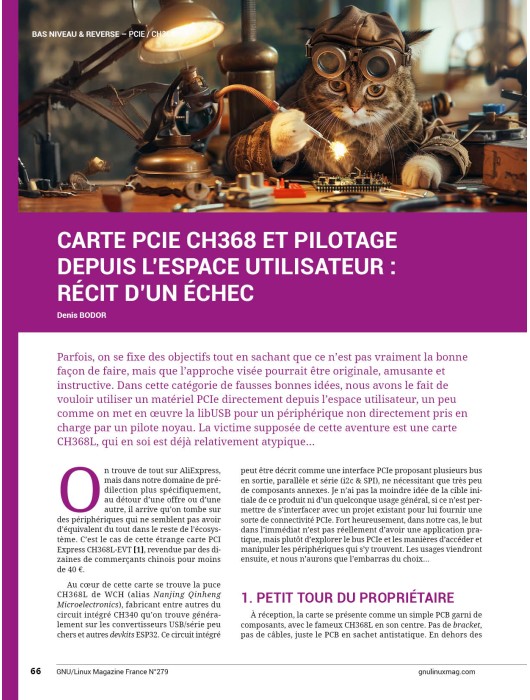 GNU/Linux Magazine 279