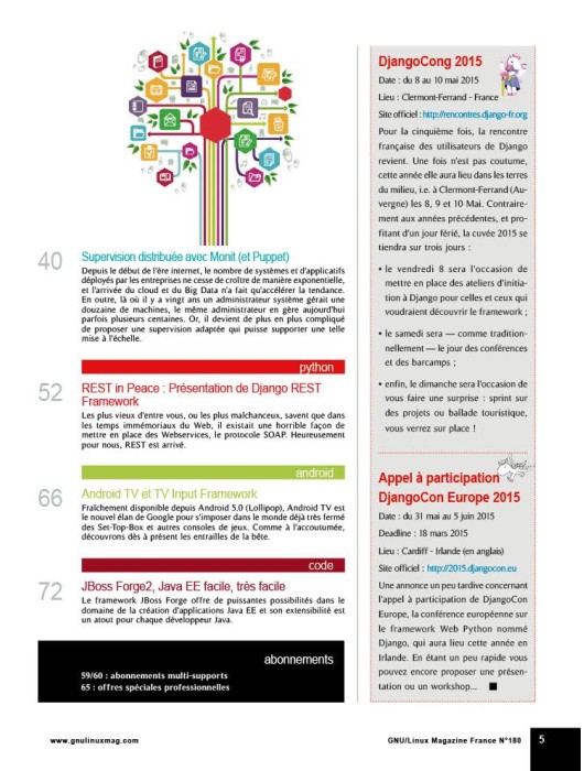 GNU/Linux Magazine 180