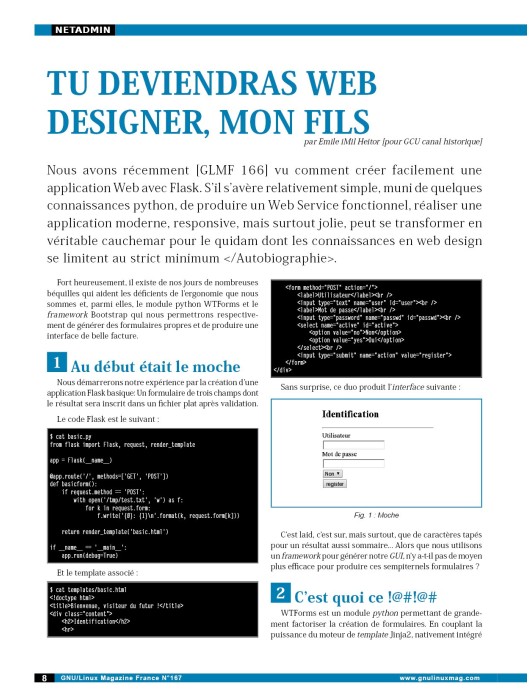 GNU/Linux Magazine 167