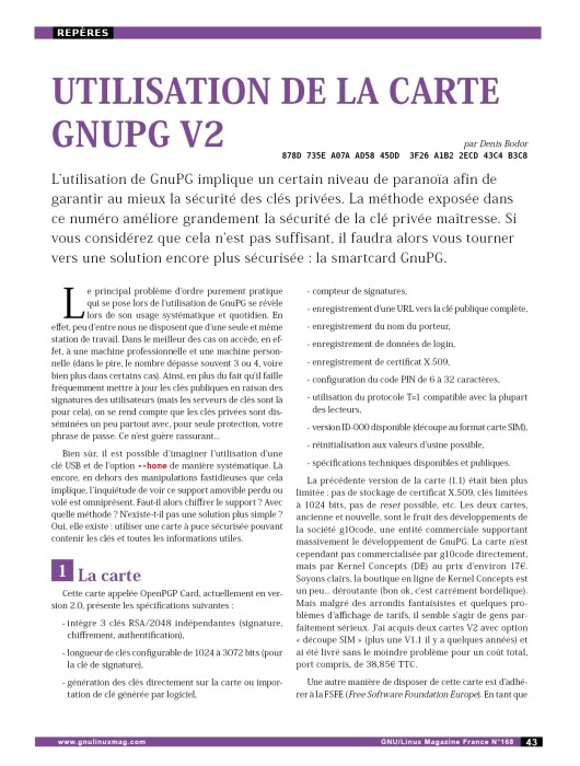 GNU/Linux Magazine 168