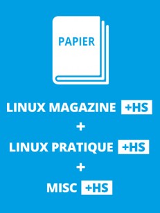 Abonnement à GNU/Linux Magazine + HS + Linux Pratique + HS + MISC + HS - Edition papier