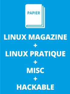 Abonnement à 6 N° GNU/Linux Magazine + 6 N° Linux Pratique + 6 N° MISC + 6 N° Hackable magazine - Edition papier